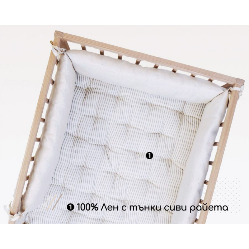 Вълнен детски матрак